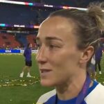 Leoa Lucy Bronze revela que você exibe euro 2025 com uma perna quebrada