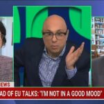 O painel da MSNBC explode com raiva depois de fazer Donald Trump é questionado sobre o golfe de golfe durante a Escócia