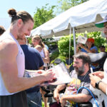 Brenden Scolalleller, de Patriots, Mack Hollins compartilham e atletas olímpicos olímpicos especiais