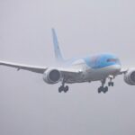 Aeroporto Oriental Oriental Anunciar a aeronave tui declarar que são emergência
