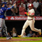 A embreagem de Moncada atingiu o maior tocador de 4-Get, elevando os anjos sobre os revendedores 8-5