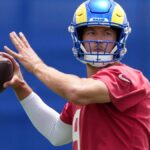 Rams QB Matthew Stafford é a semana semanal e os riscos de volta