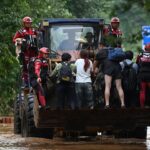 Rains mortais, coloca o mundo no norte grande quantidade na China