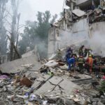 A Rússia mata seis em drone, Missiz e Ukrans Kyiv: Zelenkyy