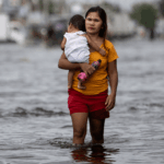 Um gordo causa inundações nas Filipinas