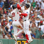 Alex Bretman bate em 2 corridas HR HR, Red Sox Inves vs. Dodgers com 4-3 vitória