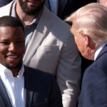 Saquon Barkley Clley deixa claro que ele negou Donald Trump de Donald Trump, ficou surpreso ‘quando incluído